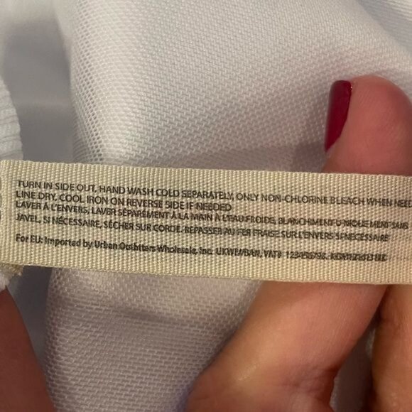 Intimately Free People Keep It Sleek Bodysuit White L NWT - Picture 12 of 14